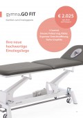 gymna.GO FIT T3x inklusive Radsatz, Ergomax, Bezug Graphite